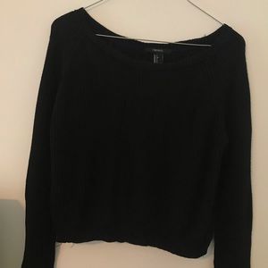 Basic black sweater